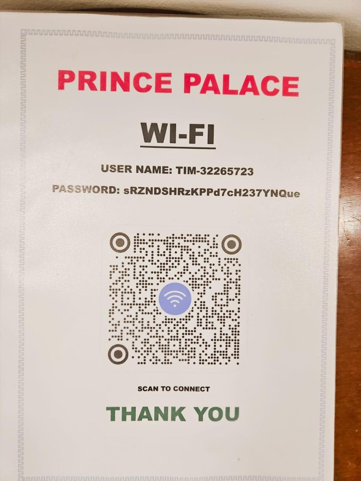 Prince Palace Roma Eksteriør bilde